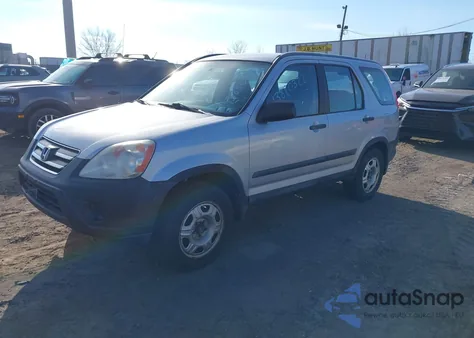 2005 Honda Cr-V Lx from USA, damaged, VIN SHSRD68535U304567